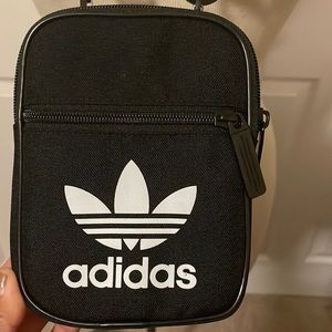 Adidas crossbody/shoulder /waist Little bag ! Like new only used once .